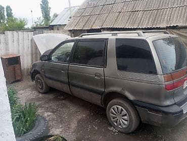 минивэн мерседес: Mitsubishi Space Wagon: 1997 г., 2 л, Ручные, Бензин, Универсал — 4