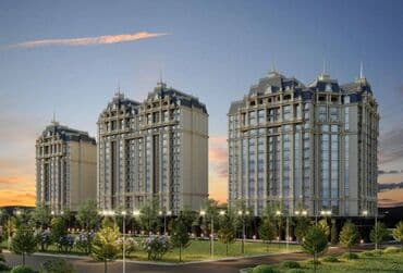 2 комнаты, 89 м², Элитка, 4 этаж, ПСО (под самоотделку)