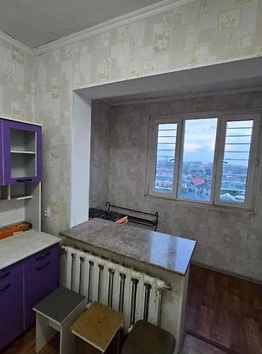 105 квартира: 1 комната, 35 м², Кок-Жар мкр 105 серия, 9 этаж, Косметический ремонт — 1