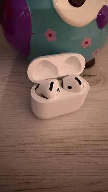 Беспроводные наушники-вкладыши с зарядным кейсом: airpods 4 Под