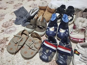 Детская обувь: Набор для,малышей от 0 до 1.5 года. пинетки,обувь разная, сумка на — 6