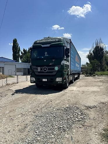 Тягач, Mercedes-Benz, Тентованный — 10