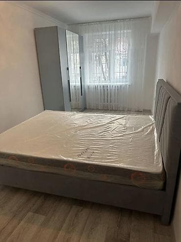 сутки квартиры бишкек: 2 комнаты, Собственник, Без подселения, С мебелью полностью — 1