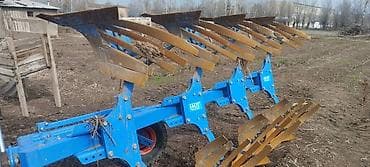 belarus mtz 80: Оборотный навесной плуг, 4-корпусный - Тип: оборотный (двухсторонний) — 4