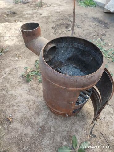 электрическая печка для дома: Самодельная печь-буржуйка/мангал из толстостенной стали - Материал — 2