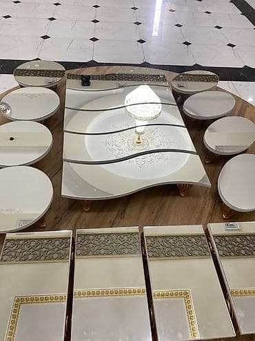 Идиш-аяк: Зеркальная подставка для нарезки Заказ алабыз оптом и в розницу! Хит — 2