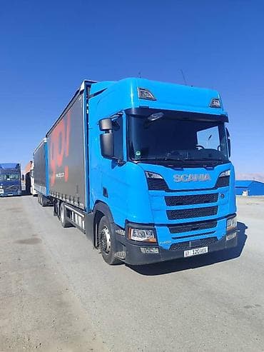Тягач, Scania, 2018 г., Тентованный
