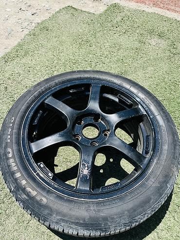 Колеса в сборе 215 / 50 / R 17, Лето, Б/у, Комплект, Легковые, Литые, отверстий - 5