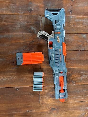 Инструменты: Б/У Nerf Elite 2.0 Echo CS-10 — модульный бластер с помповой — 2
