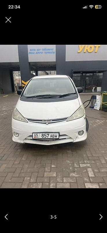 Toyota Estima: 2002 г., 2.4 л, Автомат, Бензин, Минивэн