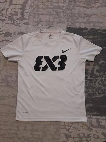 Мужская футболка, M, Nike, Б/у, цвет - Белый, Самовывоз, Платная доставка