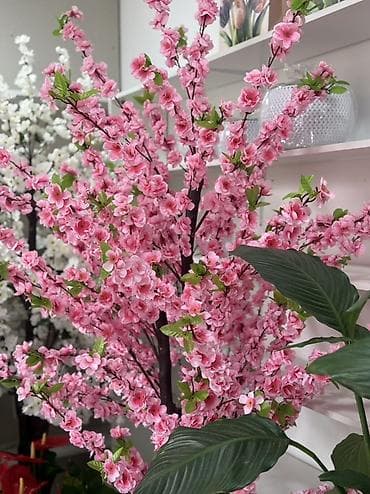Искусственные декоративные деревья сакуры для интерьера. - Высокие