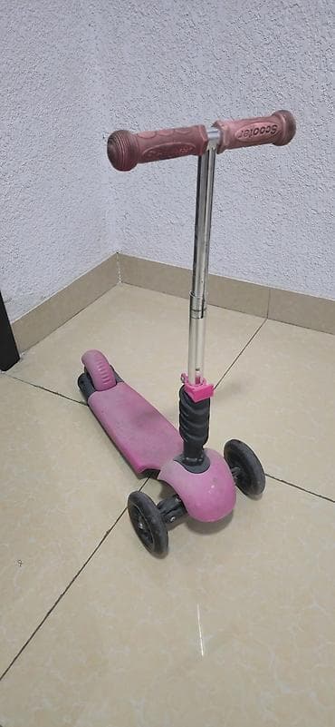 велик за 1000: Детский самокат, Трёхколёсный — 1