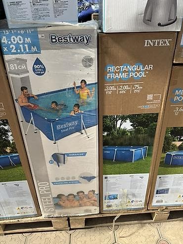 совы: Надувные и каркасные бассейны Bestway и Intex - Типы: Fast Set — 4