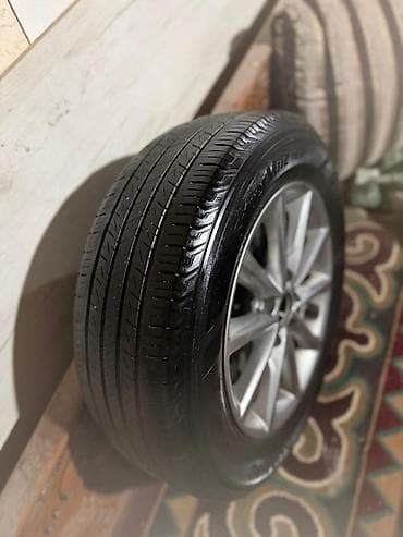 Колеса в сборе 205 / 65 / R 15, Лето, Б/у, Запаска, Легковые, Литые, отверстий - 5 — 1