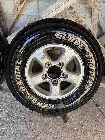 Колеса в сборе 275 / 70 / R 16, Всесезонная, Б/у, Запаска, Внедорожные (АТ/МТ), Литые, отверстий - 6