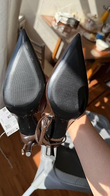 steve madden: Туфли, 37, Mango, Б/у, цвет - Коричневый, Самовывоз — 2