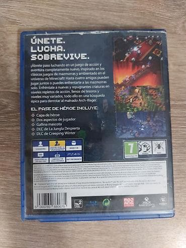 ps v: Игра для PS4: Minecraft Dungeons — Hero Edition Жанр — 2