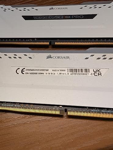hyperx cloud core: Оперативная память (RAM) для ПК, Б/у, Corsair, 16 ГБ, DDR4 — 2