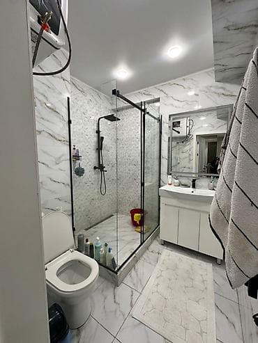 дома кой таш: 3 комнаты, 92 м², Элитка, 12 этаж, Евроремонт — 9