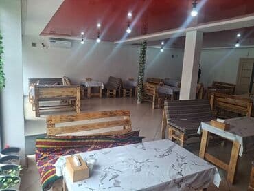 оборудование для фаст фуд: Ак-Орго ж/м Продается готовый бизнес кафе Площадь: 100м2 Этаж: 1 — 7