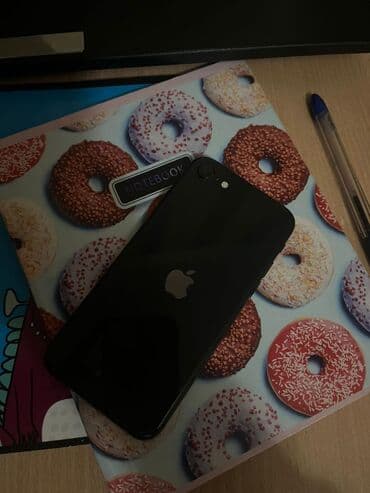 IPhone SE 2020, Б/у, 128 ГБ, Черный, 100 %