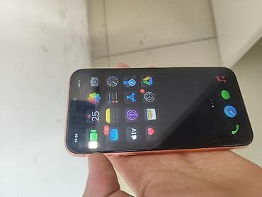 xr 64: IPhone Xr, Б/у, 64 ГБ, Коралловый, Кабель, 100 % — 2