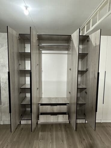 склад итальянской мебели: Шкаф для одежды, Новый, Прямой, ЛДСП — 12