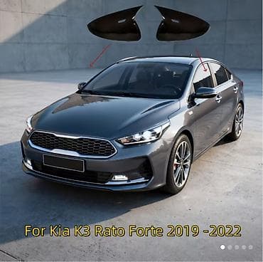 бу чехлы: Декоративные накладки На зеркала, Пластик, Kia, 2019 г., Новый, Платная доставка — 1