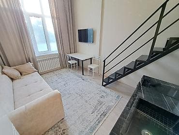 аламидинский рынок квартира: 1 комната, 29 м², Элитка, 7 этаж, Дизайнерский ремонт — 2
