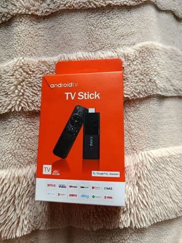 смарт тв адаптер: Android TV Stick (4K Ultra HD) Компактная ТВ-приставка-стик для — 2