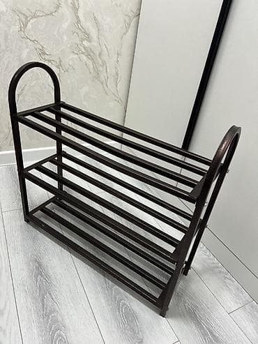 Вешалки: Полка для обуви, Б/у, Железо, Самовывоз, Платная доставка — 2