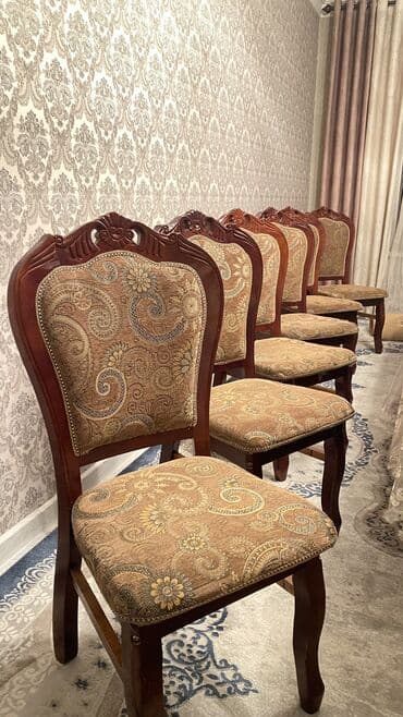 Стул для зала, Б/у, Дерево