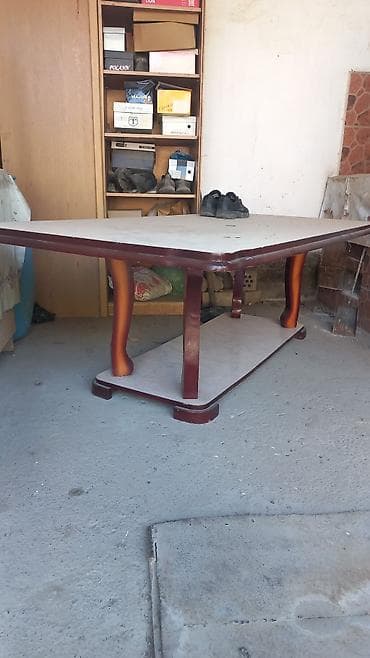 бу тапчандар: Двухъярусная детская кровать, Б/у, ЛДСП, цвет - Оранжевый — 9