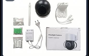 argus security systems: Уличная поворотная Wi‑Fi камера с прожектором (Floodlight Camera) — 1