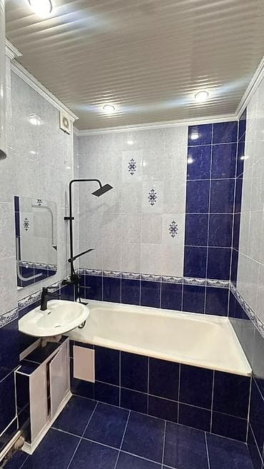 Батирлер: 2 бөлмө, 62 м², 12-мкр 105-серия, 9 кабат, Евро оңдоо — 8