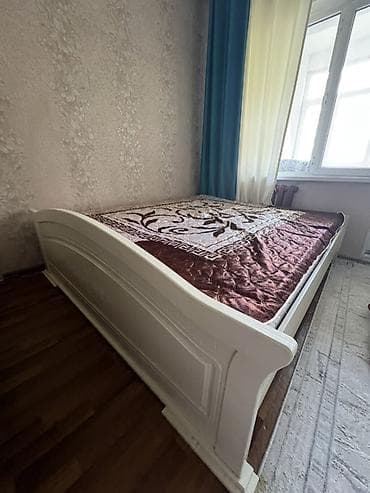 point b: Спальный гарнитур, Новый, Двуспальная кровать, Комод, Тумба, Дерево, Самовывоз, Платная доставка, цвет - Бежевый — 3