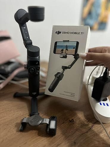 camera 360: DJI Osmo Mobile 7P — 9 500 сом Состояние новое! Использовала всего 2–3 — 1