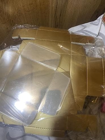 упаковочные коробки: Подарочные коробки-конструкторы с прозрачным «окном» - Набор — 2