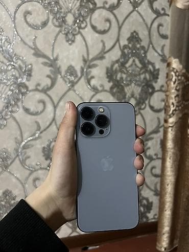 nokia 8000: IPhone 13 Pro, Б/у, 256 ГБ, Sierra Blue, Чехол, 75 % — 1