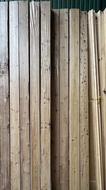 Доски, Строганные, Для строительства, Сосна, Декоративная