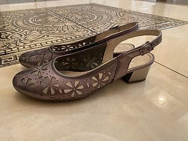 идеальном: Босоножки, 37.5, Ara, Б/у, цвет - Бежевый, Самовывоз, Платная доставка — 2