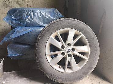 Колеса в сборе 205 / 65 / R 16, Лето, Б/у, Комплект, Легковые, Литые, отверстий - 5