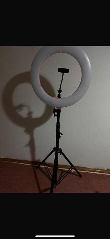mix pro: Кольцевая светодиодная лампа с штативом и футляром (Только нет блока — 2