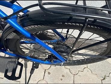 fixed gear: Электровелосипед, Б/у — 10