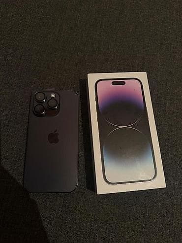 j1 2016: IPhone 14 Pro, Б/у, 256 ГБ, Blue Titanium, Коробка, 80 % — 8