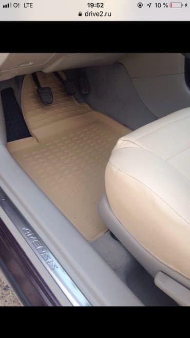 очень нужны: TOYOTA Avensis 04/9, 4 шт. (полиуретан) ЧЕРНЫЕ Комплект — 3