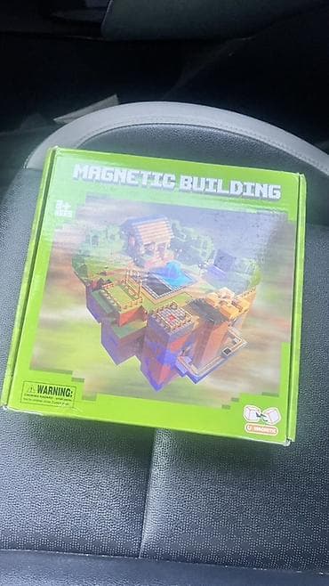 Балдар дүйнөсү: Магнитный конструктор в стиле Minecraft - Набор Magnetic Building для — 2