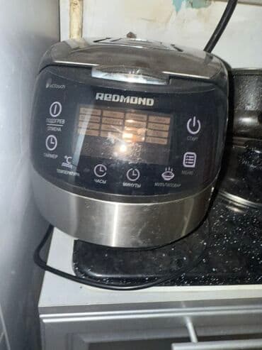 Мультиварка Redmond - Сенсорная панель управления с кнопками: Старт