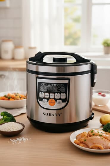 пелменный апарат: Мультиварка SOKANY, объем 5 л. Особенности и программы: - Электронная — 1